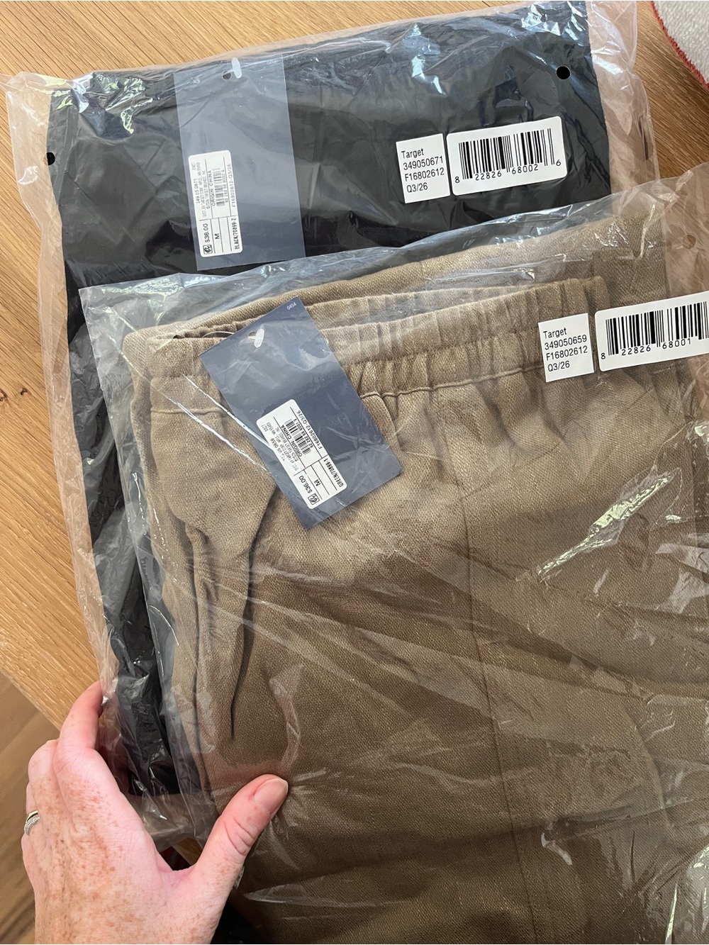 Universal Thread Barrel Pull-on Pants, bundle of 2 size medium